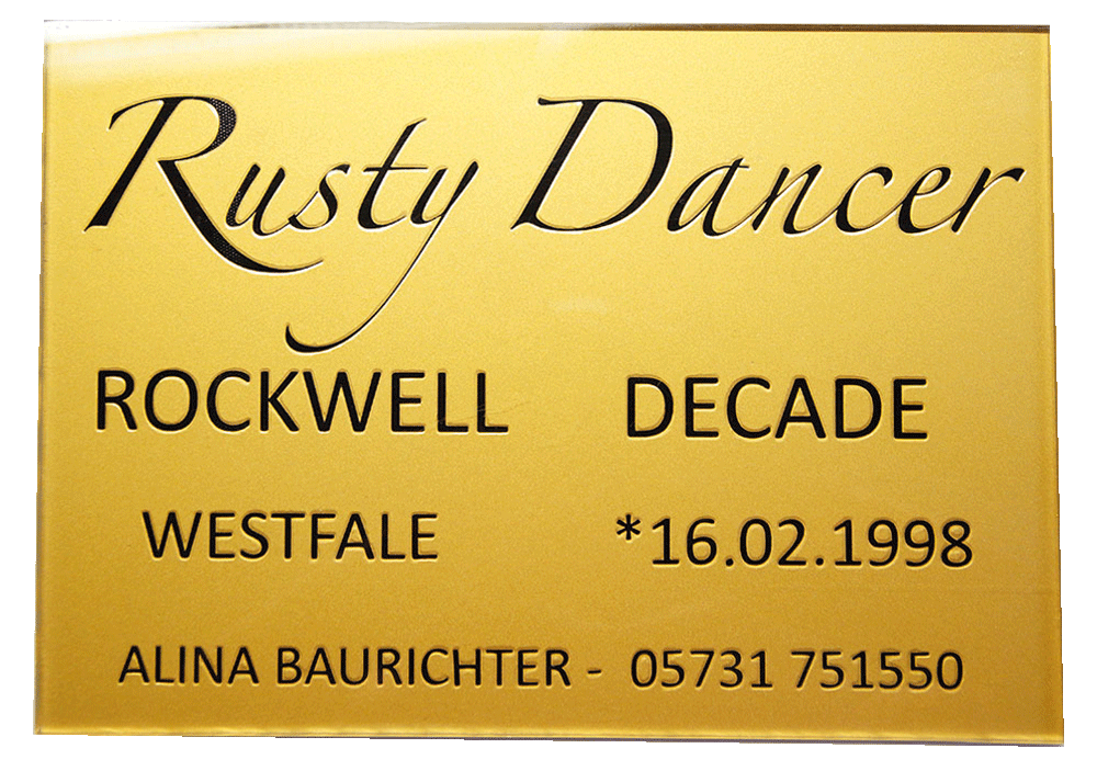 Werbeagentur Baurichter - Fotografie - Alina Baurichter - Bad Oeynhausen - Pferdeschilder