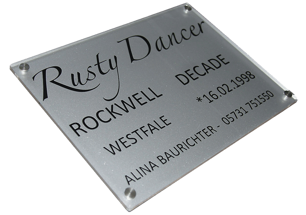 Werbeagentur Baurichter - Fotografie - Alina Baurichter - Bad Oeynhausen - Boxenschild