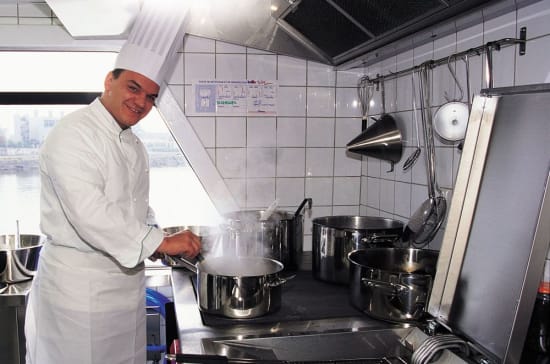 Küchenchef Alain Bohn