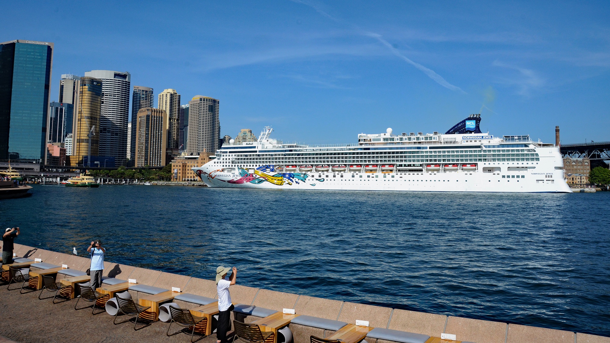 Norwegian Jewel in Sydney