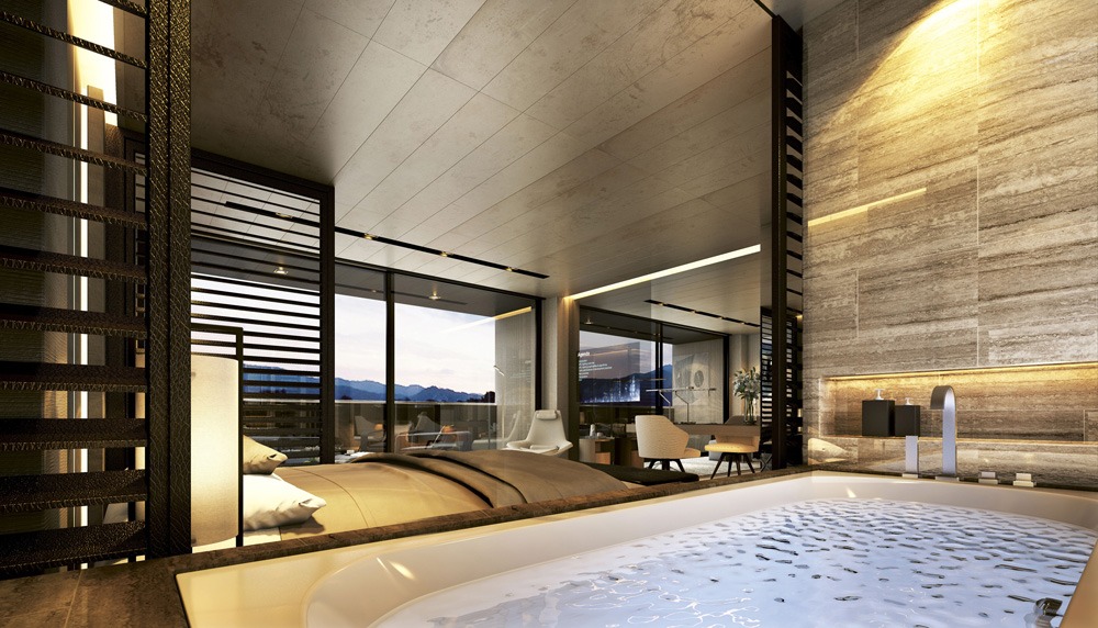 Spa Suite der "Scenic Eclipse".