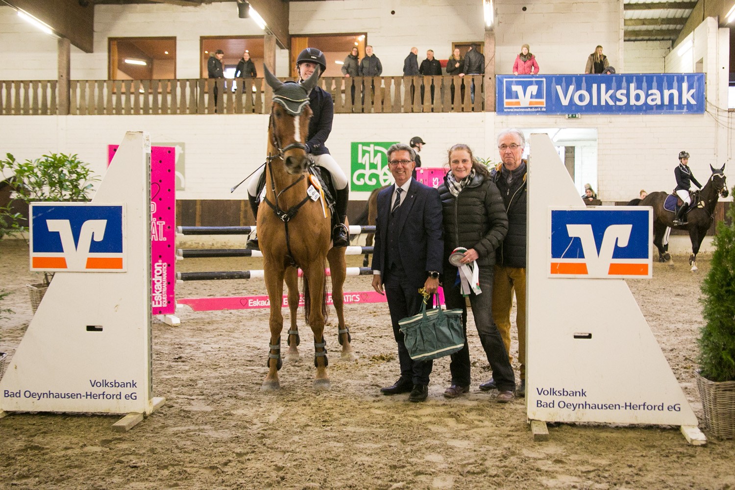 Mareike Köstermeyer auf ihrer Wendy